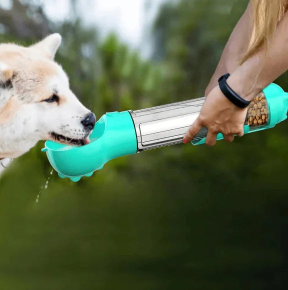 HydraPaw 4-in-1 Portable Dog Water Bottle