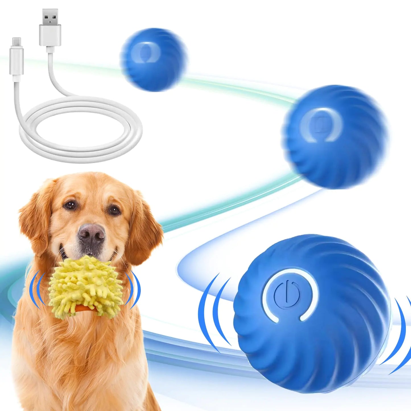 Automatic Moving Dog Ball